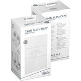 Ultimate Guard - Twin Flip'n'Tray Deck Case Monocolor - White - Geek & Co.